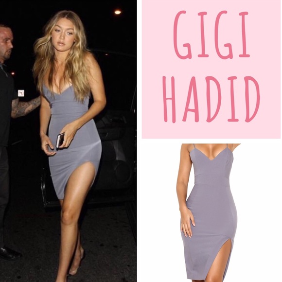 House of CB Dresses & Skirts - As seen on Gigi Hadid House of CB Raqa Grey Dress